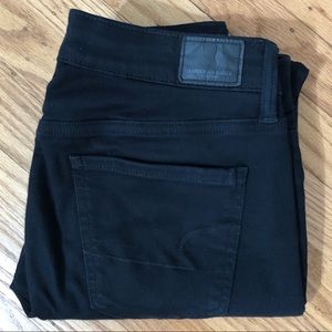 American eagle, size 28, super stretch denim